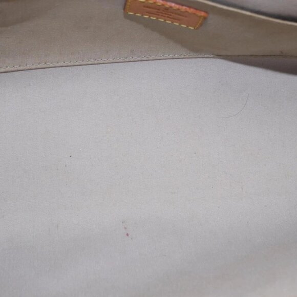 LOUIS VUITTON Monogram Vernis Roxbury Drive Hand Bag Perle M91374 LV Auth 156779 - Picture 10 of 16